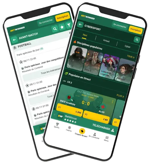 L'offre sportive du bookmaker et les bonus associés Betwinner