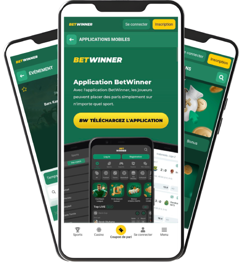 Betwinner application au Cameroun