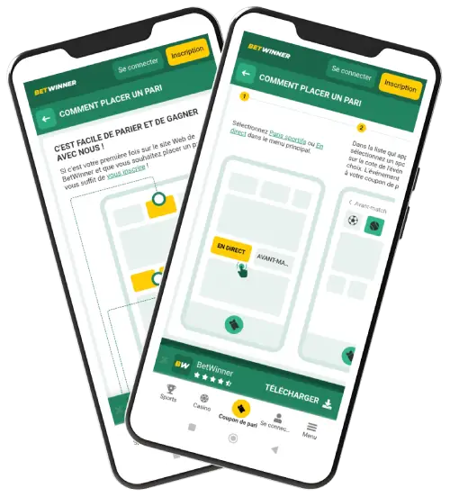 Placer votre premier pari Betwinner
